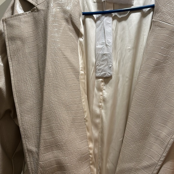 NWT Naked Wardrobe Trench Coat - Picture 2 of 3